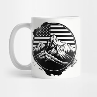 USA Mountain logo Mug